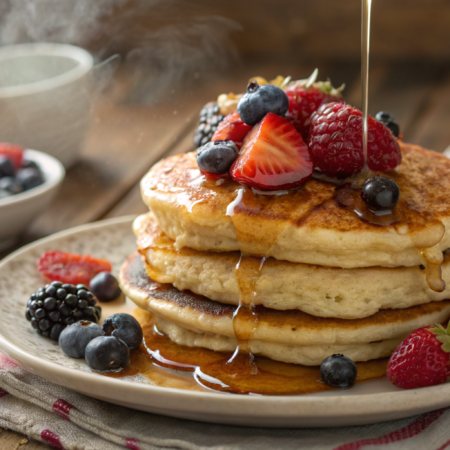 Fluffy Homemade Pancakes.webp