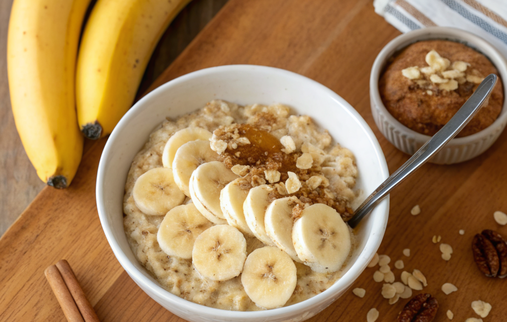 How to Make Banana Oatmeal for a Healthy MorningIngredients